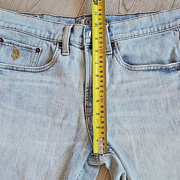 U.S. Polo Assn. Light Blue Jean Shorts - Picture 12 of 15